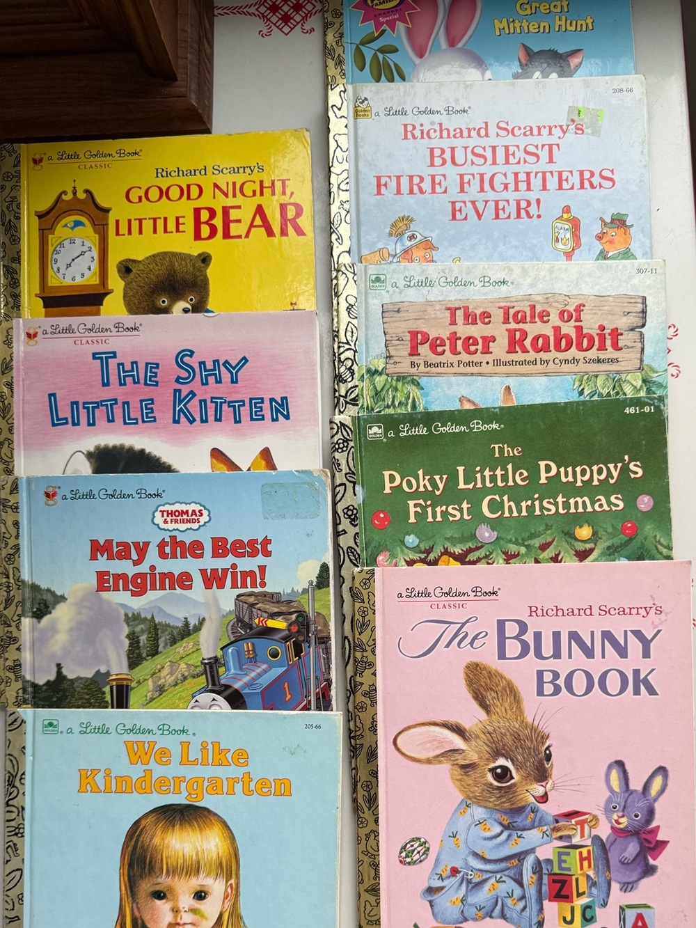 Vintage Little Golden Books Lot of 18+ Peter Rabbit, Disney,  Kids Books Bundle